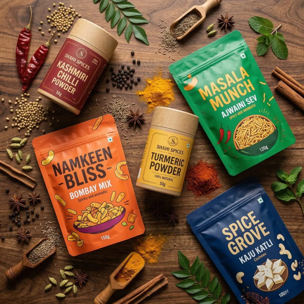 Rebranding Your Spice or Namkeen Business: The Strategy That Doubles Shelf Value