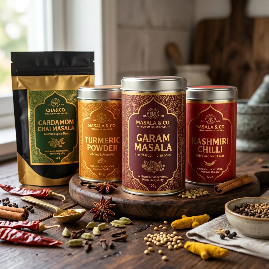 Packaging the World’s Most Powerful Flavours: The Complete Guide to Spice Brand Design That Commands Premium